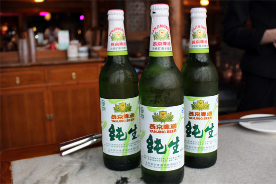 北京のビールは　燕京ビール♪　中国北京ツアーを１０倍楽しめる？情報