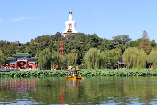 北海公園　池が綺麗♪　中国北京ツアーを１０倍楽しめる？情報